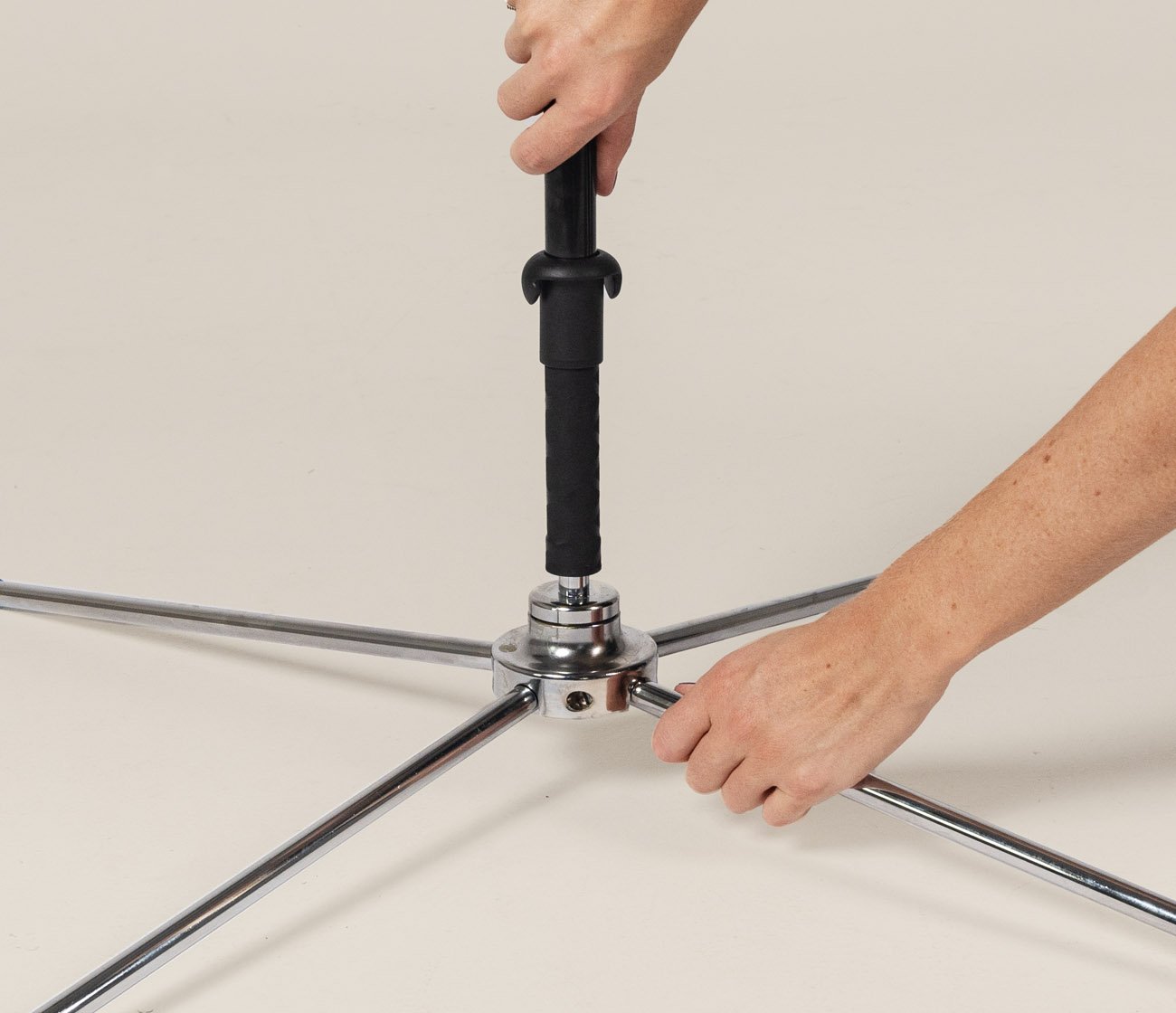 Kruisvoet met rotator