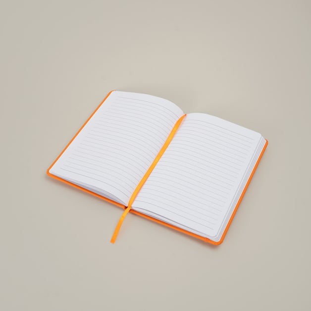 Notitieboek met leeslint