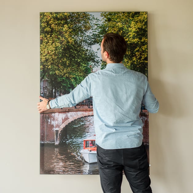 Opvallend wandframe voor kantoor of winkel