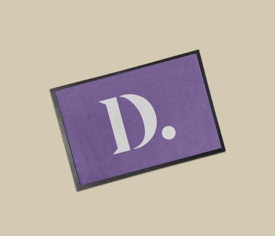 Deurmat met logo