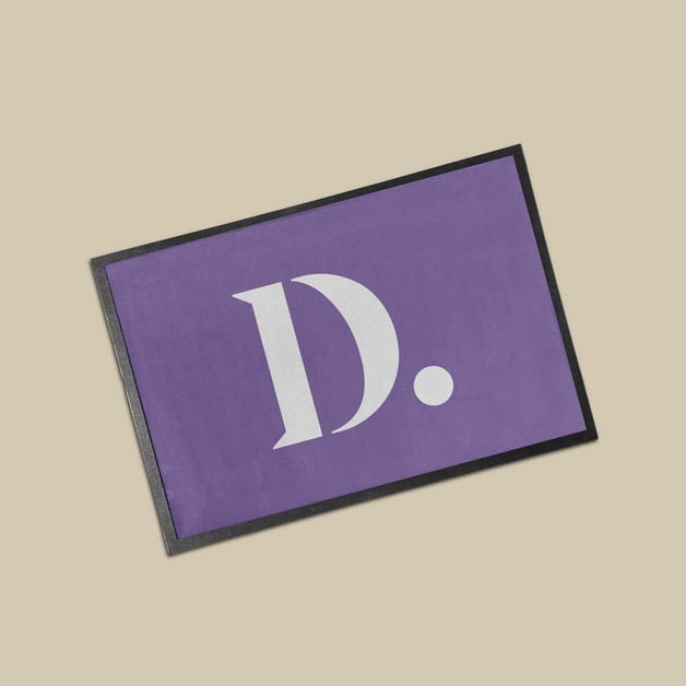 Deurmat met logo