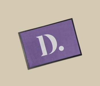 Deurmat met logo