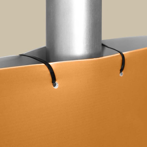 Sandwichborden met boorgaten