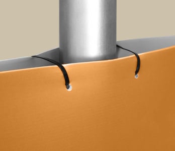 Sandwichborden met boorgaten