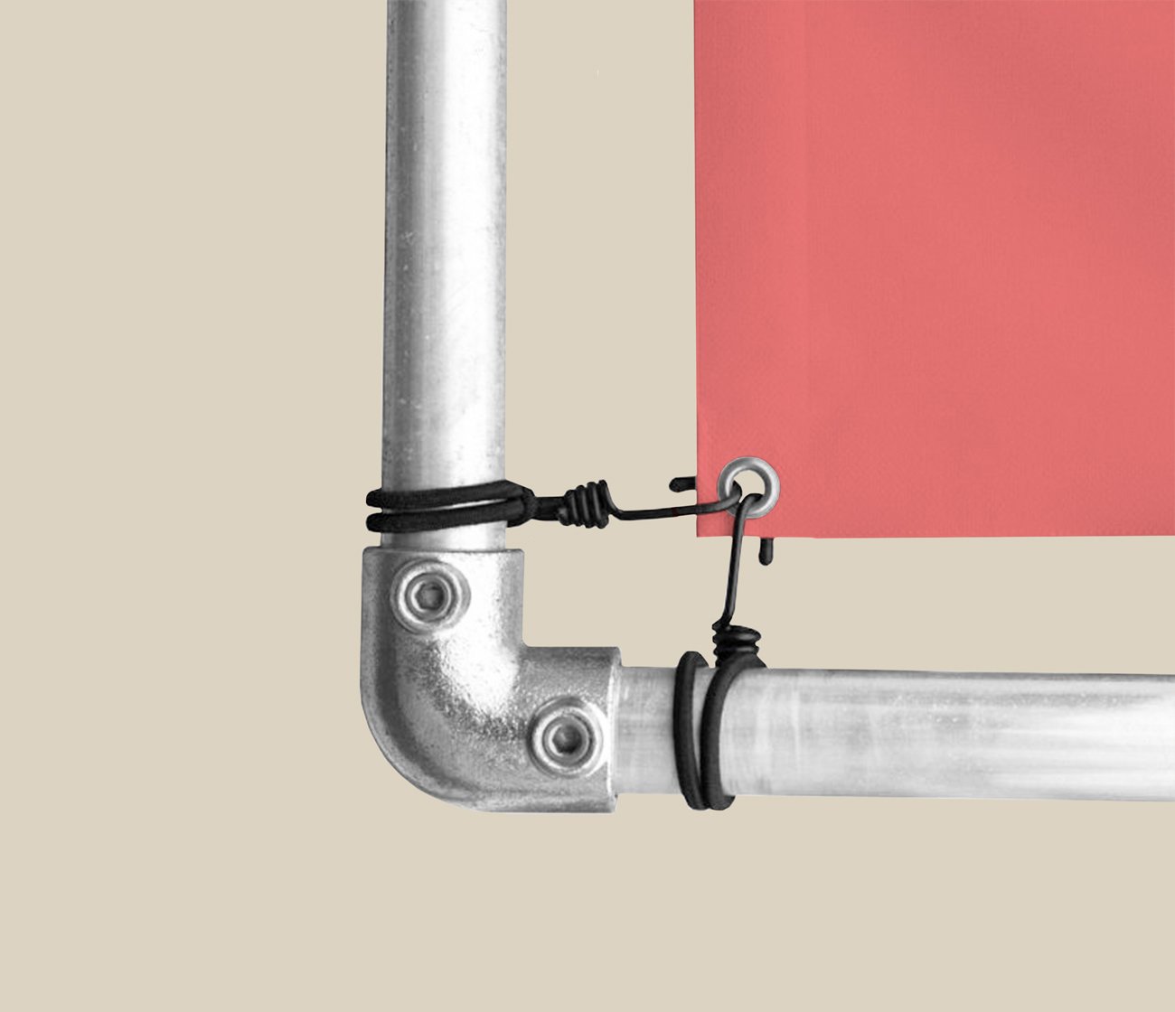 Gepersonaliseerd frame voor beurzen en promotie