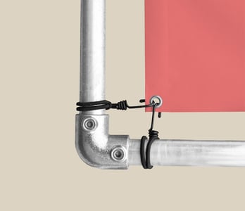 Gepersonaliseerd frame voor beurzen en promotie