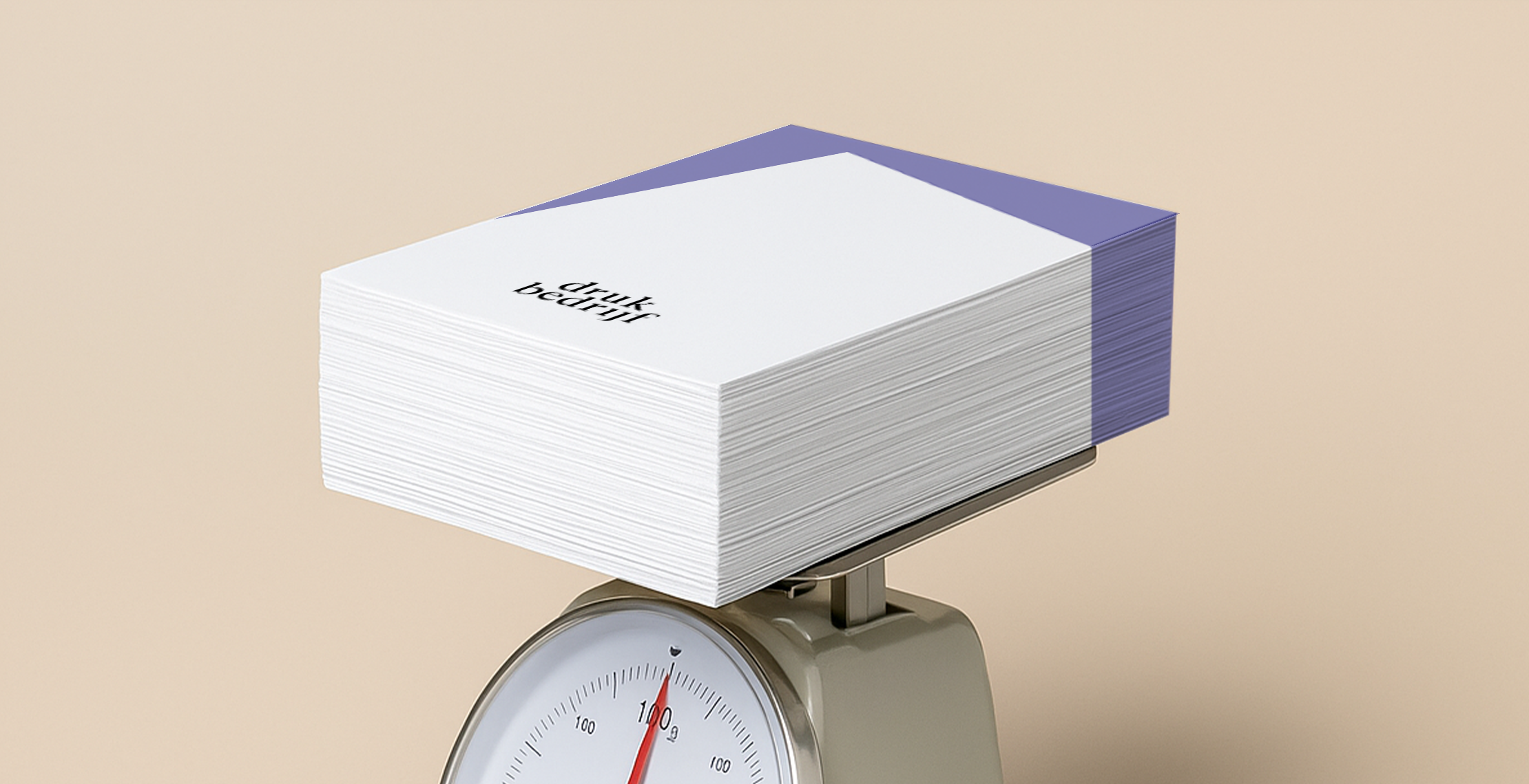 Papieren op een weegschaal