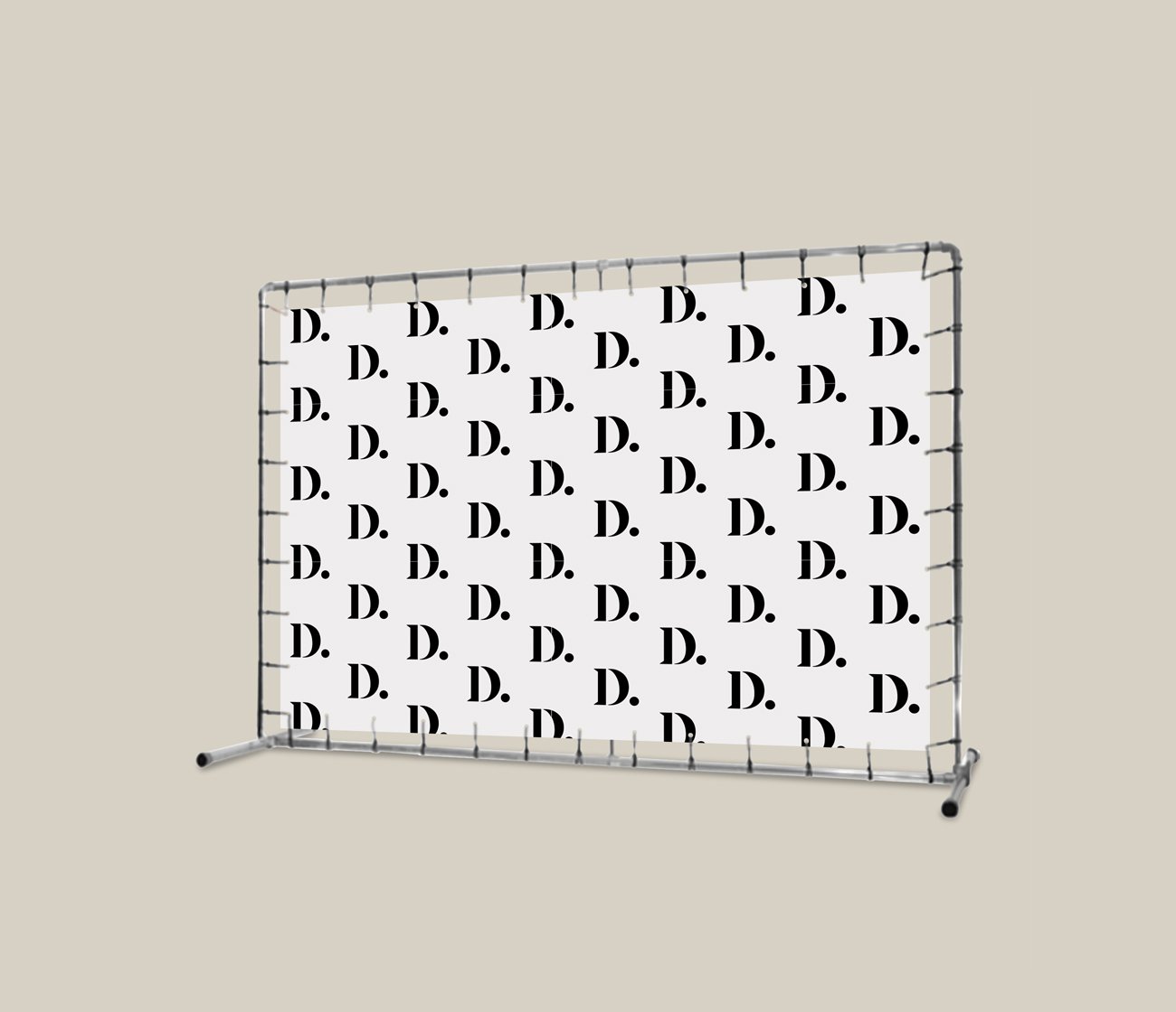 Duurzame banner voor promotie en marketing