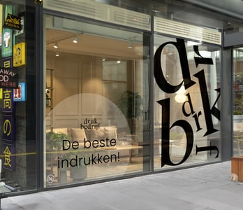 raamstickers en raamfolie