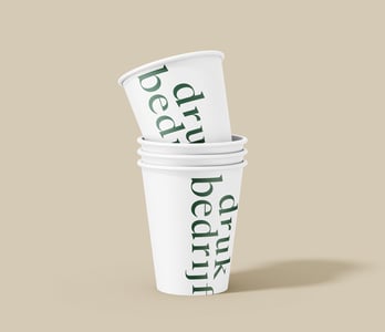 Kartonnen eco bekers