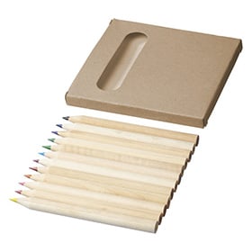 Illustratie 12-delige potloden set
