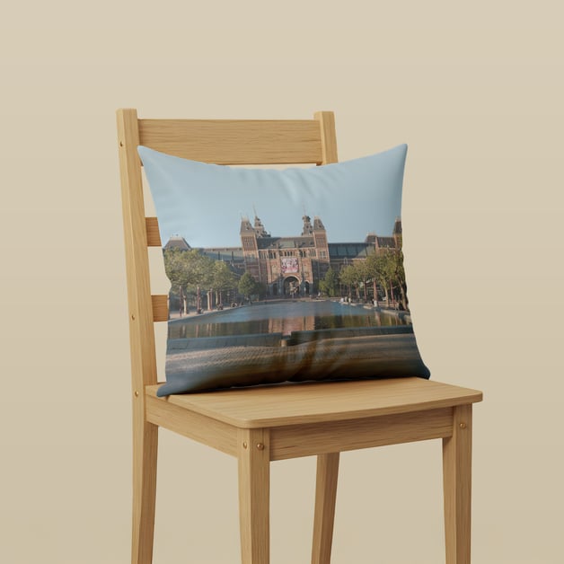 Foto op kussen drukken