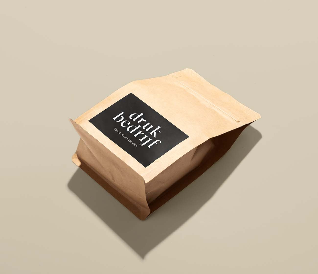 Vierkante stickers met logo