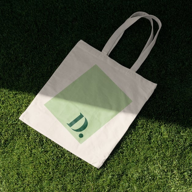 Biologisch katoenen tassen bedrukken