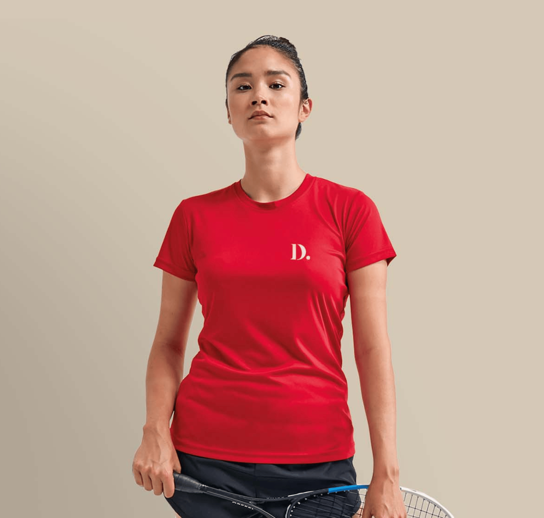 Bedrukt hardloopshirt
