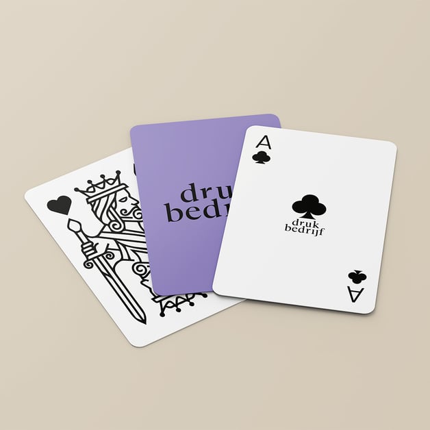 Speelkaarten bedrukkken