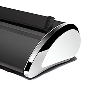 Illustratie Luxe systeem zwart