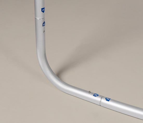 Gepersonaliseerde Zip wall voor presentatie en promotie