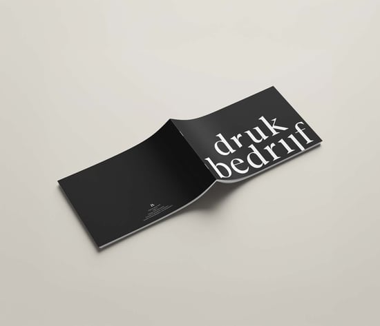 Premium brochure met stijlvolle afwerking op maat
