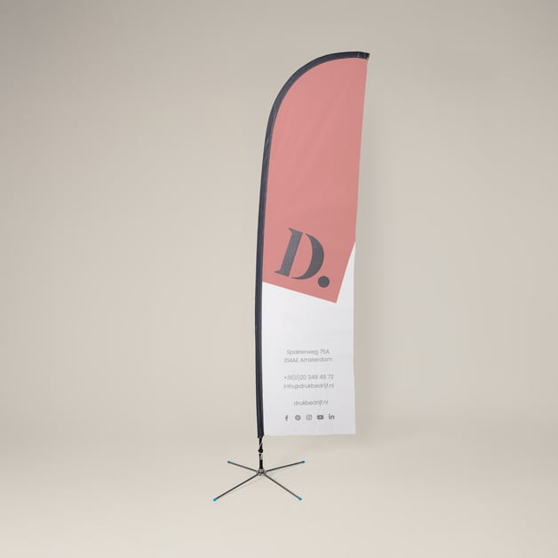 Straightflag bedrukken