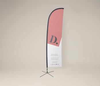 Straightflag bedrukken