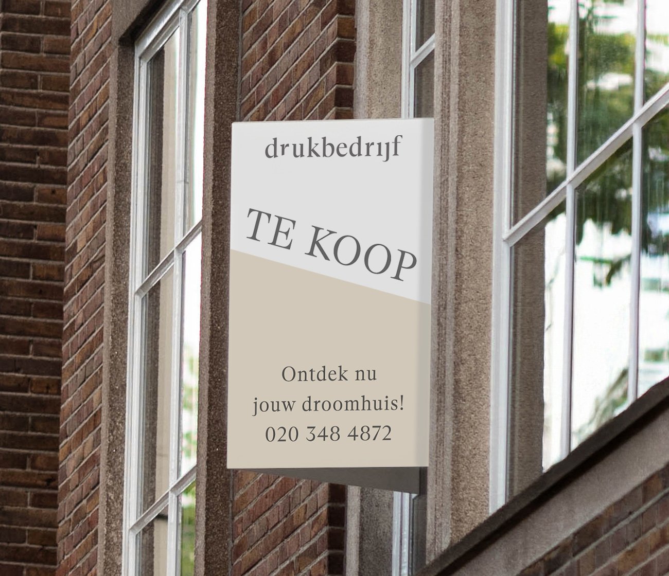 v borden bestellen en laten drukken