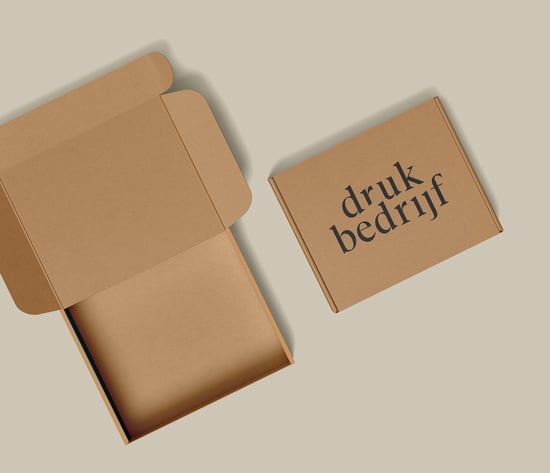 Gepersonaliseerd brievenbusdoosje voor producten en cadeaus
