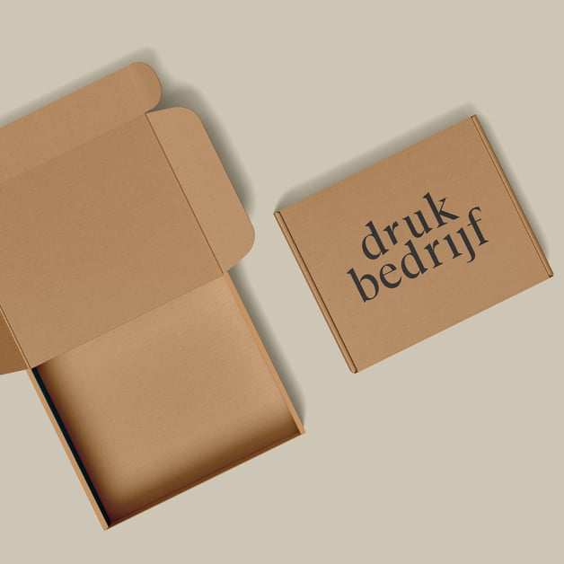 Gepersonaliseerd brievenbusdoosje voor producten en cadeaus