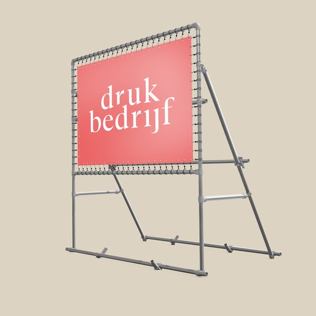 vrijstaand spandoekframe
