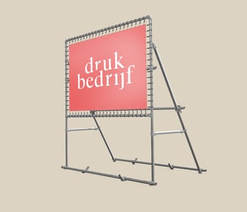 vrijstaand spandoekframe