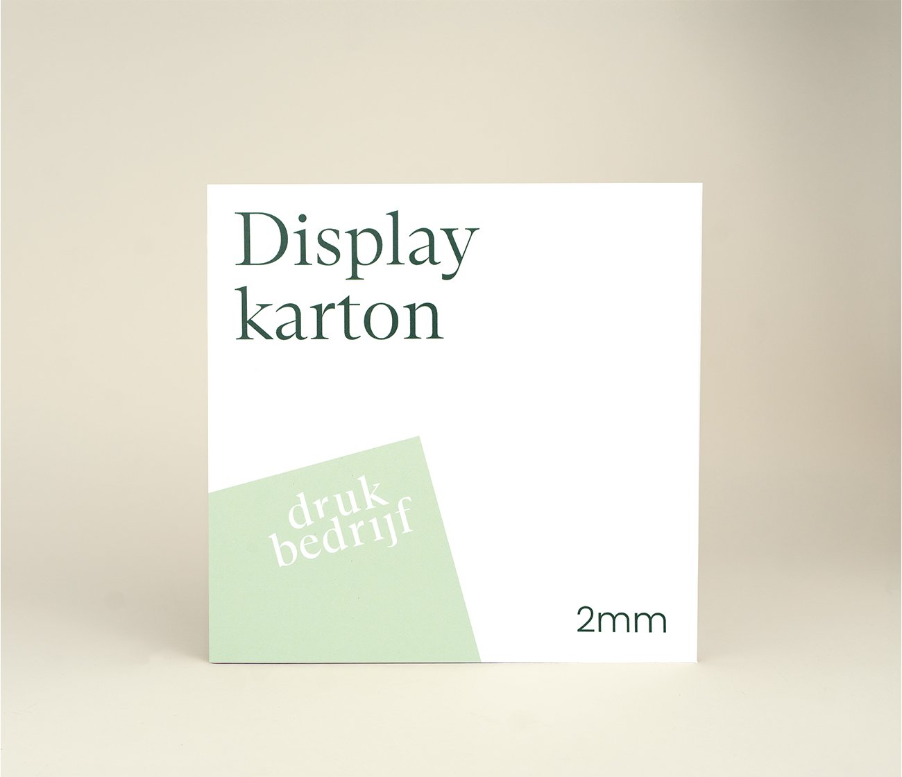 Duurzaam reclamebord