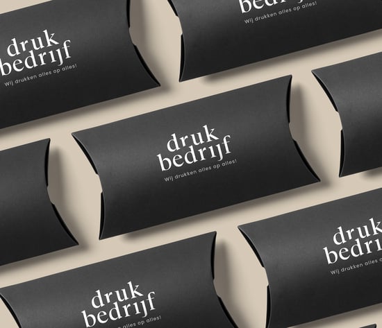 Full color gondeldoosje voor productpresentatie