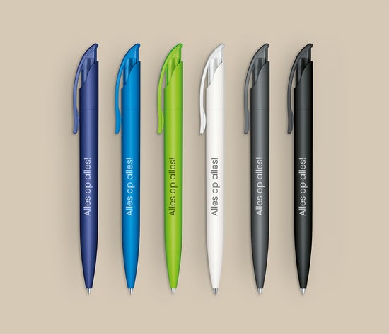 Senator Challenger soft touch met logo