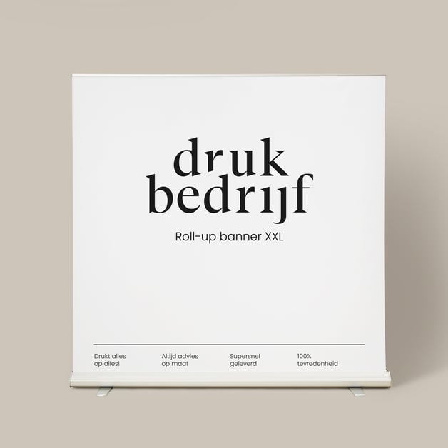 Roll-up banner XXL