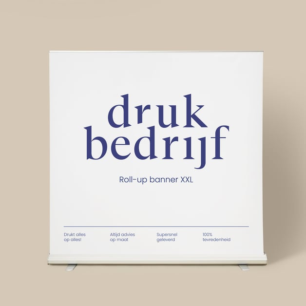 Roll-up banner XXL