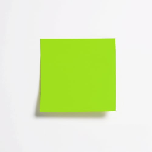 Illustratie Neon groen