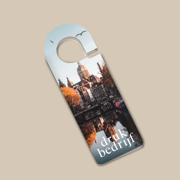 Deurhangers laten bedrukken