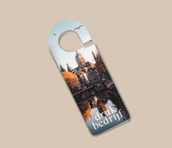 Deurhangers laten bedrukken