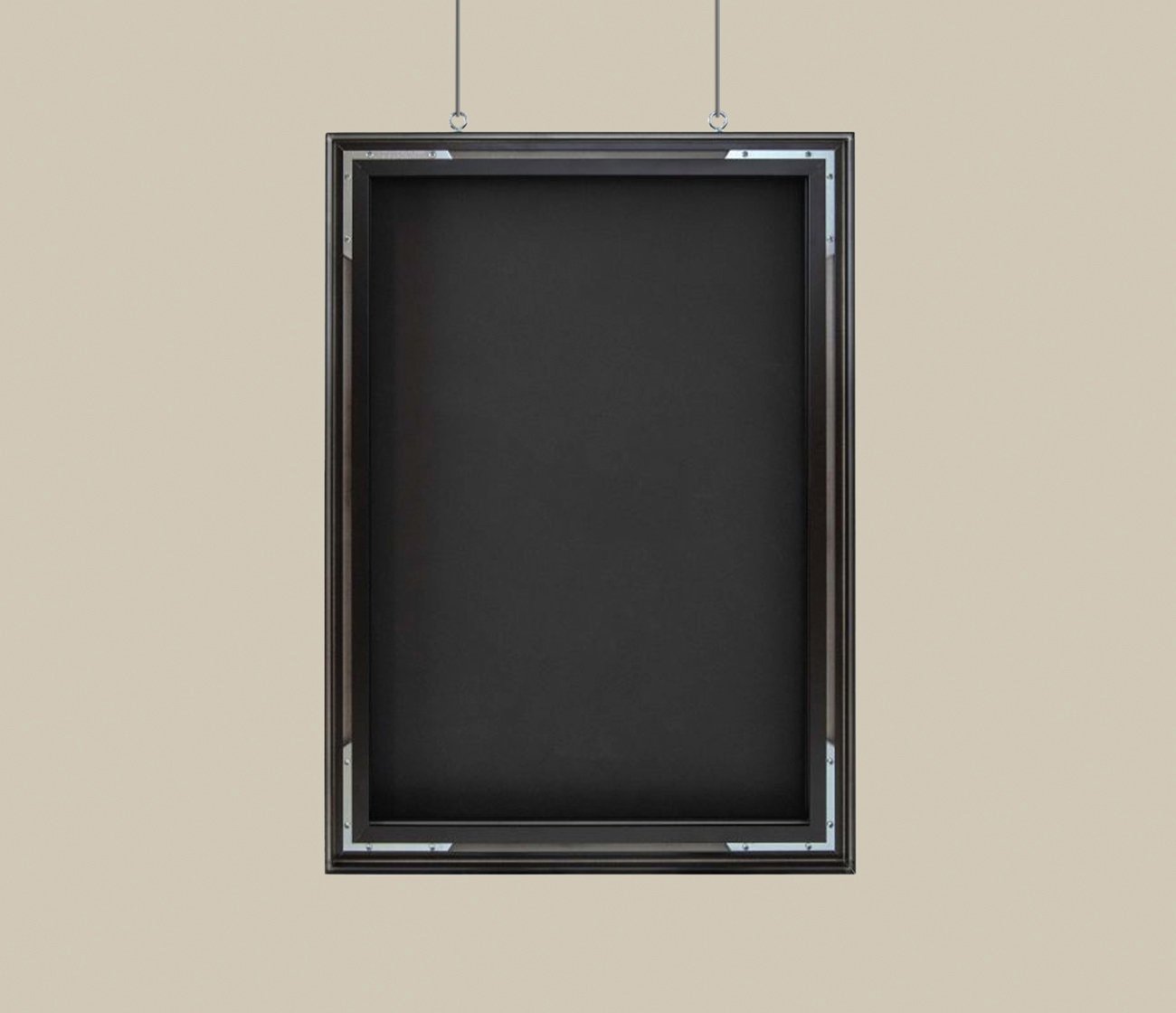 Bedrukt plafondframe verticaal