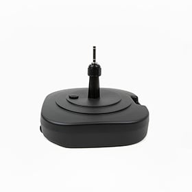 Illustratie Parasolvoet zwart met rotator