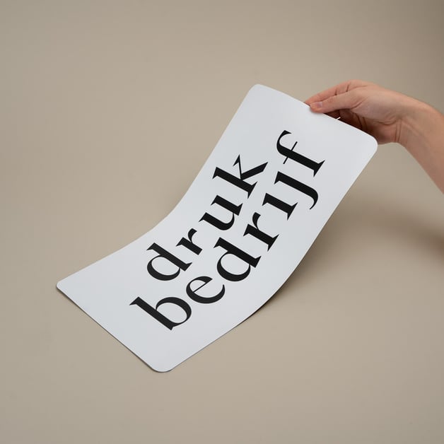 Magneet folie bedrukken