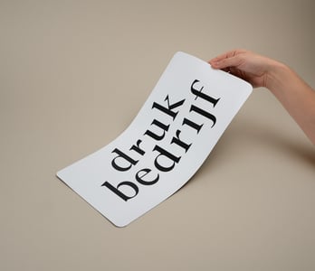 Magneet folie bedrukken