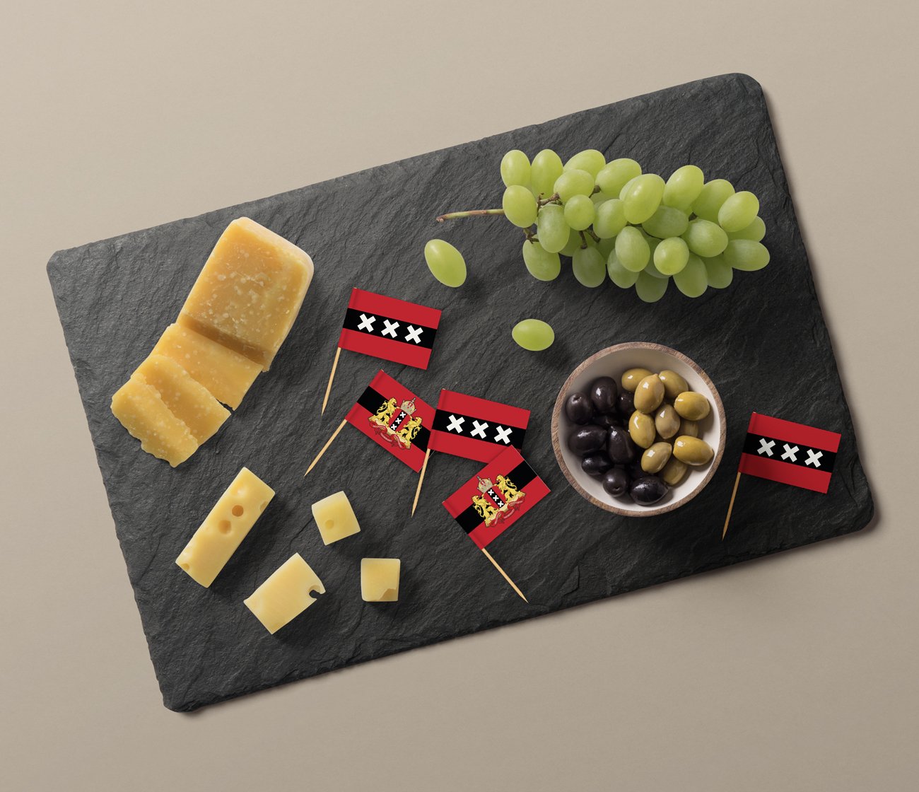 Amsterdam coctailprikkers bedrukken