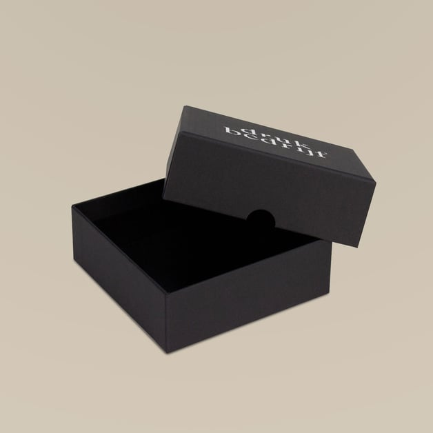 Gepersonaliseerde luxe dekseldoos voor marketing