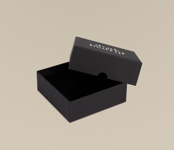 Gepersonaliseerde luxe dekseldoos voor marketing