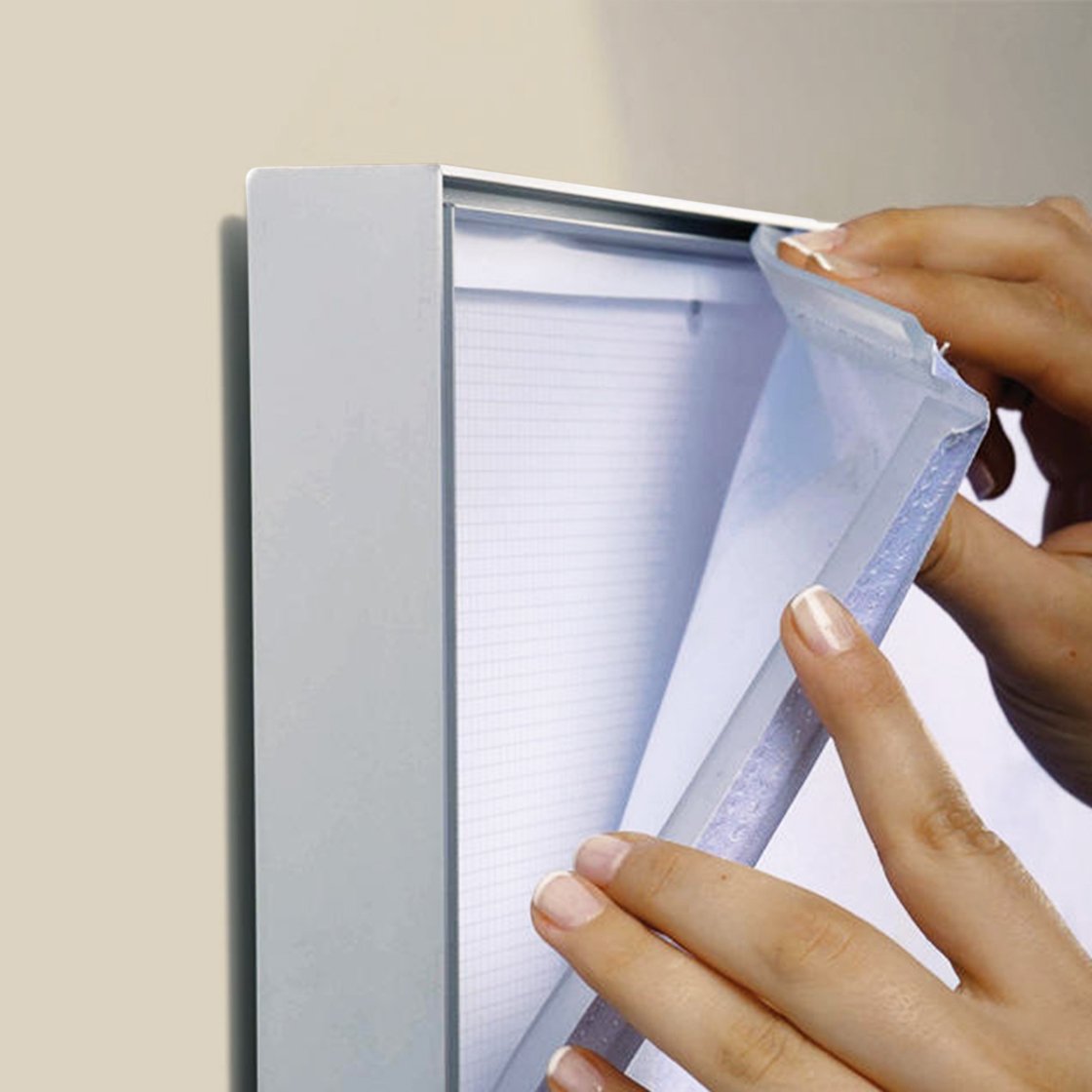 Doek bedrukt ledframe