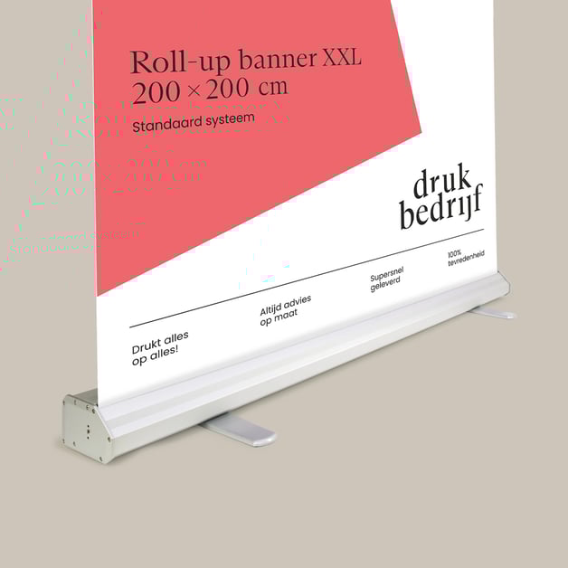 XL roll up banner