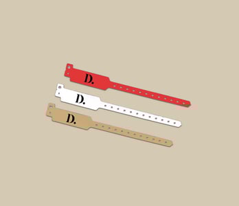 Bedrukte vinyl polsbandjes