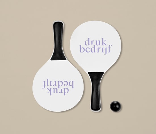 Beachball setje bedrukt