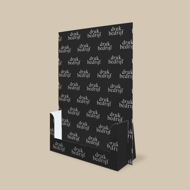 folderbakje met logo